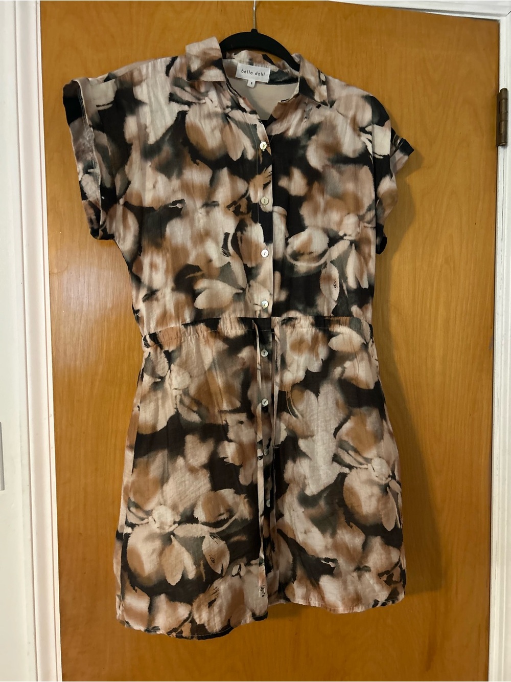 Bella Dahl Cloth & Stone Shirt Dress in Harvest Floral Print